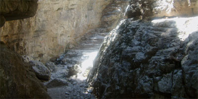 In the Imbros Gorge